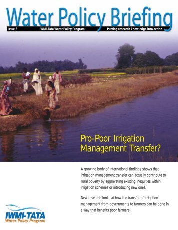 Download PDF - International Water Management Institute - cgiar