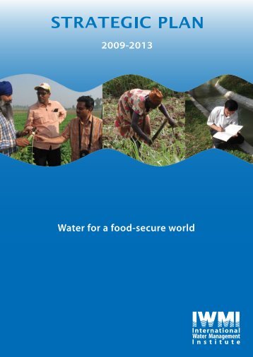 IWMI Strategic Plan - International Water Management Institute - cgiar