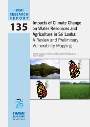 Impacts of Climate Change on Water Resources and Agriculture in ...