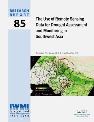 The Use of Remote Sensing Data for Drought Assessment and ...