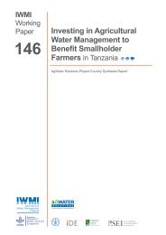 Download PDF 1.34 MB - International Water Management Institute ...