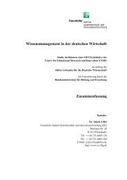 Wissensmanagement in der deutschen Wirtschaft Zusammenfassung