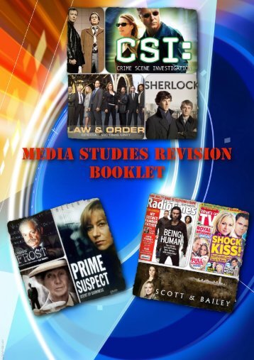 Media Studies Revision Booklet