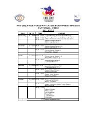 Bulletin 2 - International Water Ski Federation