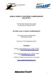 Bulletin 2 - International Water Ski Federation