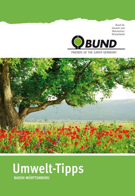 BUND Umwelt-Tipps Schwäbisch Hall 2014