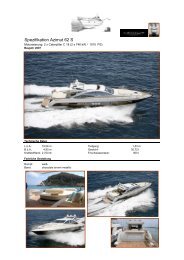 Spezifikation Azimut 62 S