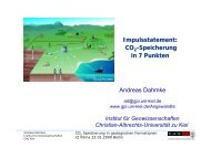 Präsentation von Prof. Dr. Andreas Dahmke - IZ Klima