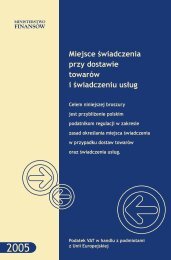 Miejsce świadczenia przy dostawie towarów i świadczeniu usług