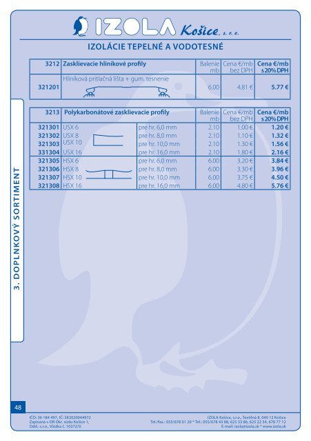 Komplet cennik A5.pdf - Izola