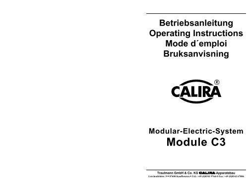 Trautmann Gmbh & Co. KG - Calira