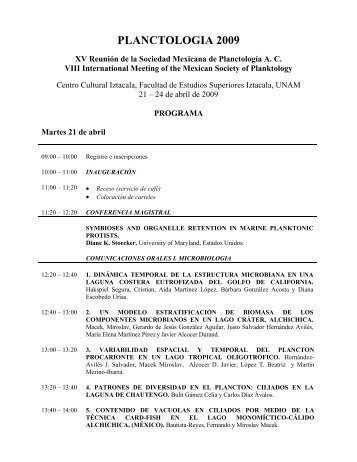 Descarga el programa completo en formato PDF - Facultad de ...