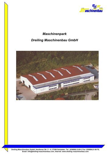 5-Achsen Cnc-Bearbeitungszentrum DMU 80 P - Dreiling ...