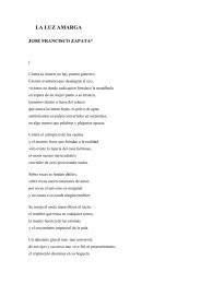 CAIDAL 2 ERRANCIA 3 POEMA DE JOSÃª FRANCISCO ZAPATA LA ...