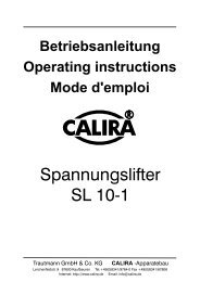 Trautmann Gmbh & Co. KG - Calira