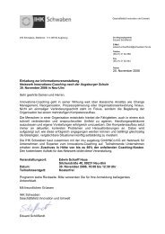 Brief des Geschäftsfelds Innovation und Umwelt B0084