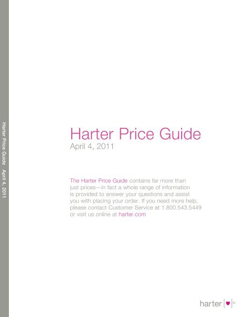 Harter Price Guide - Izzy+
