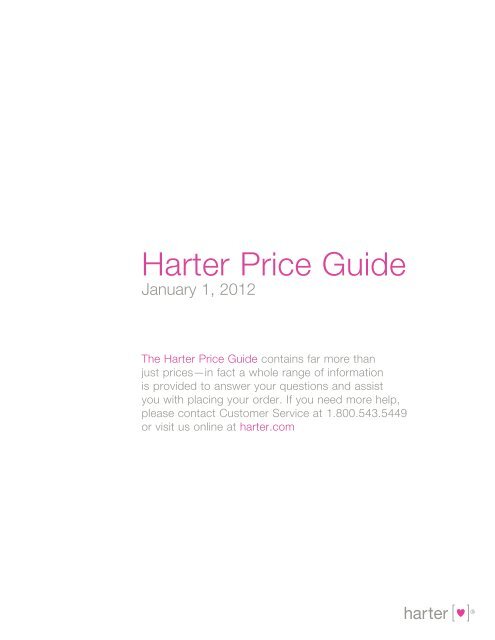 Harter Price Guide - Izzy+