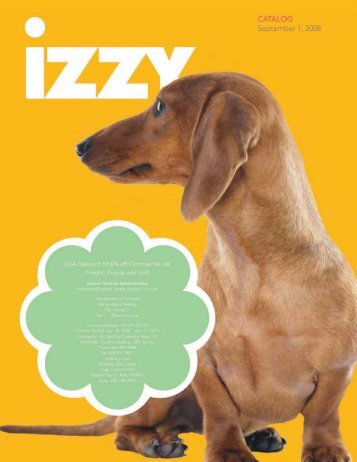 izzy GSA Catalog