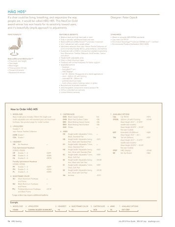 2012 HÃG H05 Price Guide - Izzy+