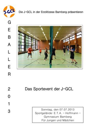 Geballer 2013 - J-GCL Bamberg