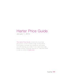 Harter Price Guide - Izzy+