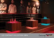 Loungekonzept LED CONTRACT COLLECTION | 2014