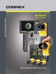 In-Sight Modellvergleich - CSG