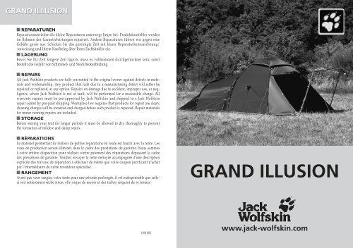 GRAND ILLUSION - Jack Wolfskin