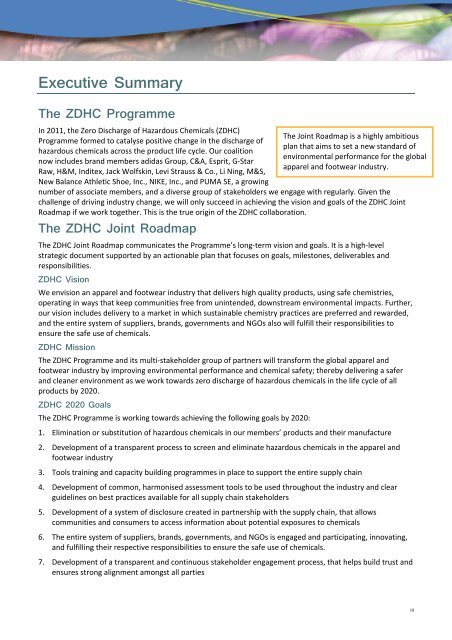 The ZDHC Joint Roadmap - Jack Wolfskin