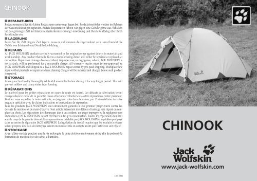 CHINOOK Jack Wolfskin