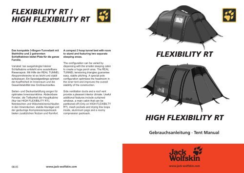 Jack Wolfskin Flexibility RT