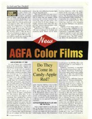 Agfa Color Films - Jack and Sue Drafahl