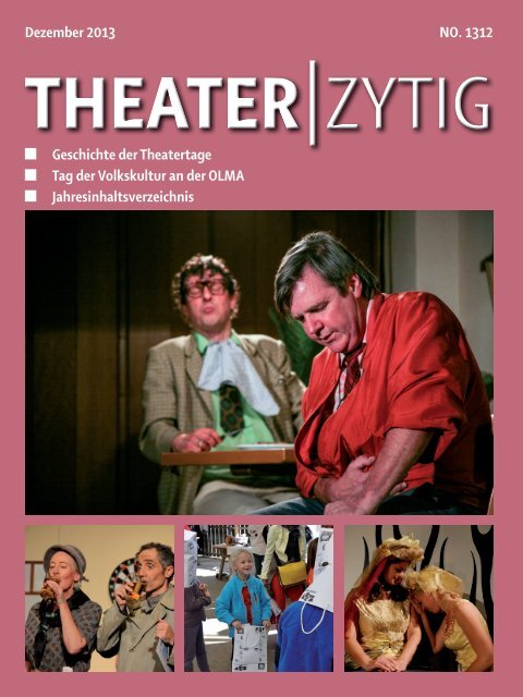 THEATER-ZYTIG Ausgabe Dezember 2013