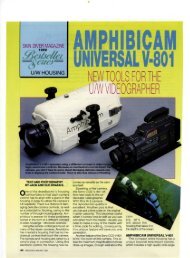 Amphibicam Universal V801 - Jack and Sue Drafahl