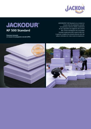 JACKODUR KF 500 Standard SF - Jackon Insulation