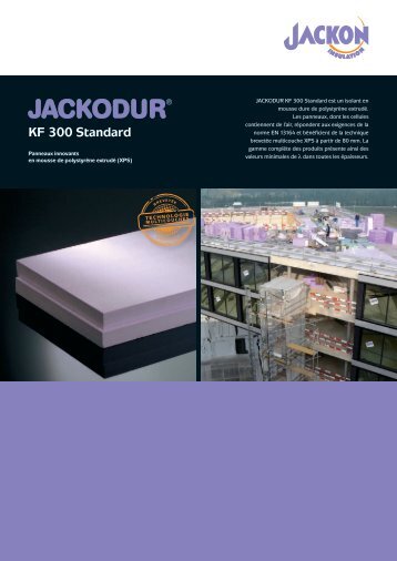 JACKODUR KF 300 Standard - Jackon Insulation