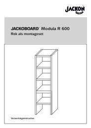 JACKOBOARD Modula R600 - Jackon Insulation