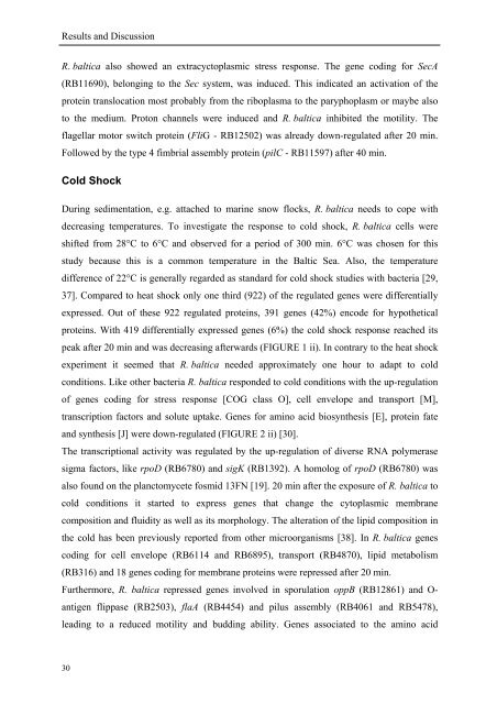 a Whole Genome Array Approach - Jacobs University