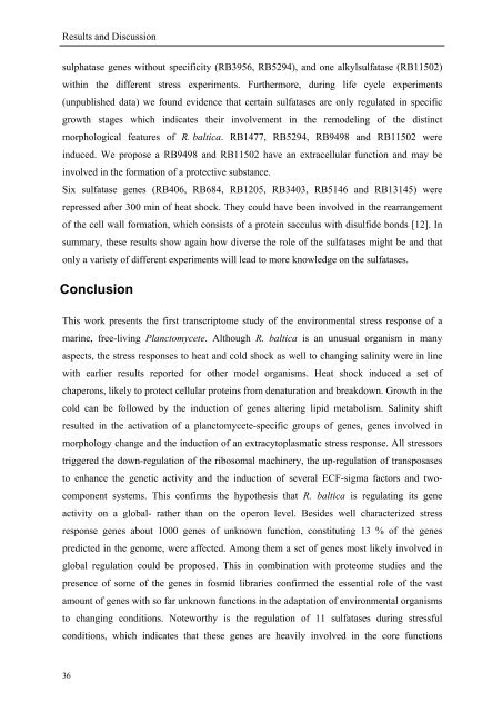 a Whole Genome Array Approach - Jacobs University