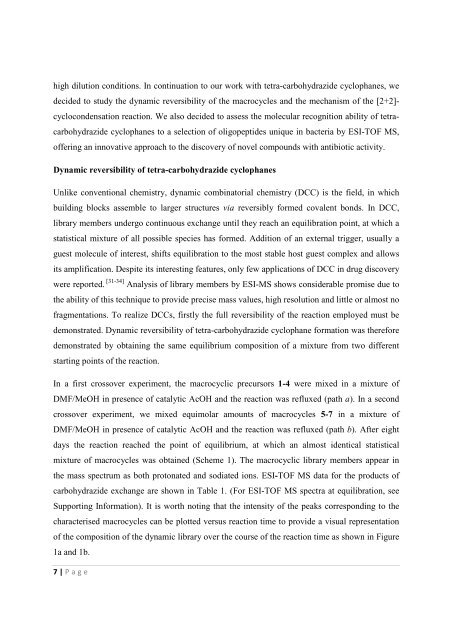 The Development of Novel Antibiotics Using ... - Jacobs University