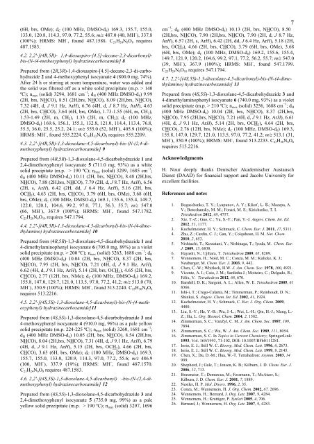 The Development of Novel Antibiotics Using ... - Jacobs University