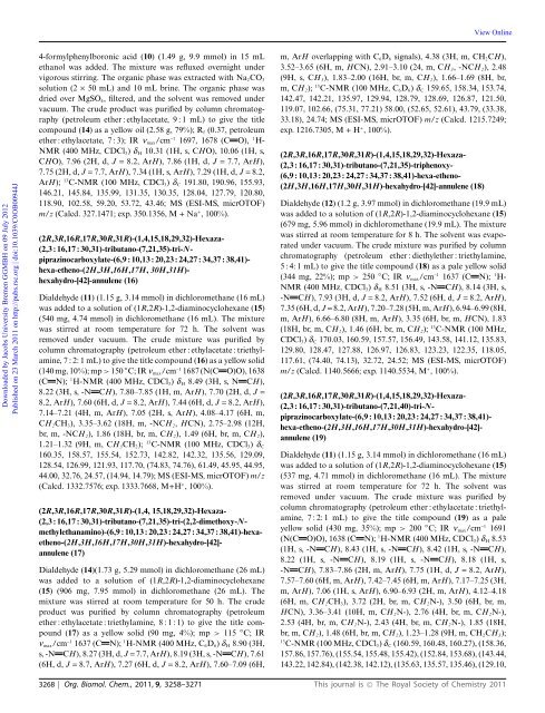 The Development of Novel Antibiotics Using ... - Jacobs University