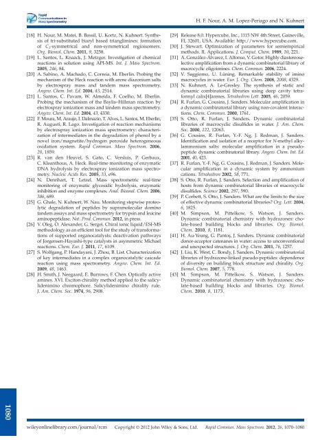 The Development of Novel Antibiotics Using ... - Jacobs University