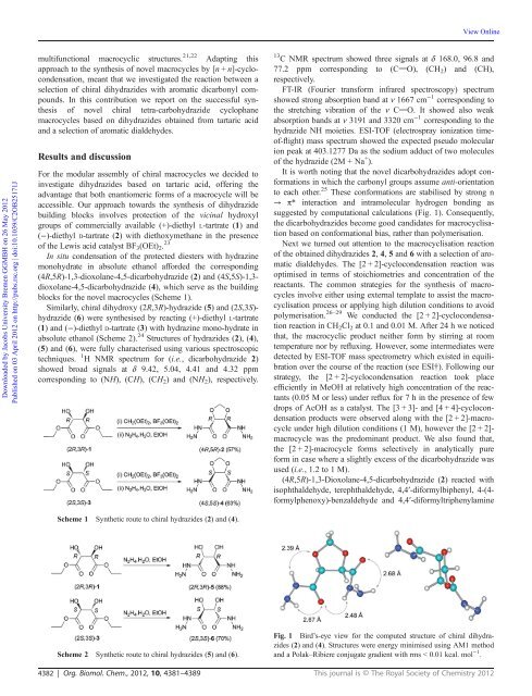 The Development of Novel Antibiotics Using ... - Jacobs University