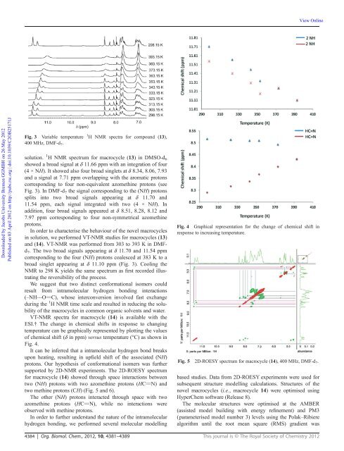 The Development of Novel Antibiotics Using ... - Jacobs University