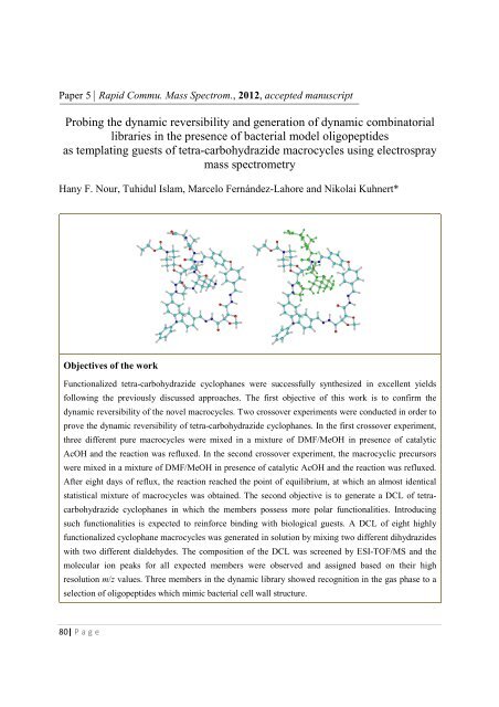 The Development of Novel Antibiotics Using ... - Jacobs University