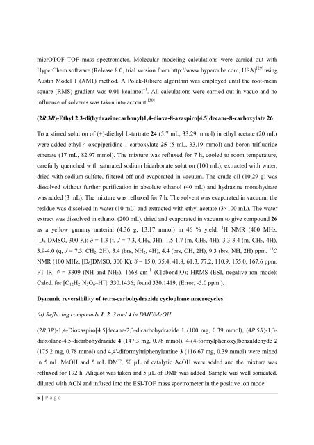 The Development of Novel Antibiotics Using ... - Jacobs University