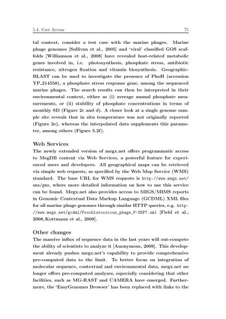 Data integration in microbial genomics ... - Jacobs University