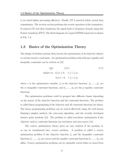 Resource Allocation in OFDM Based Wireless Relay Networks ...